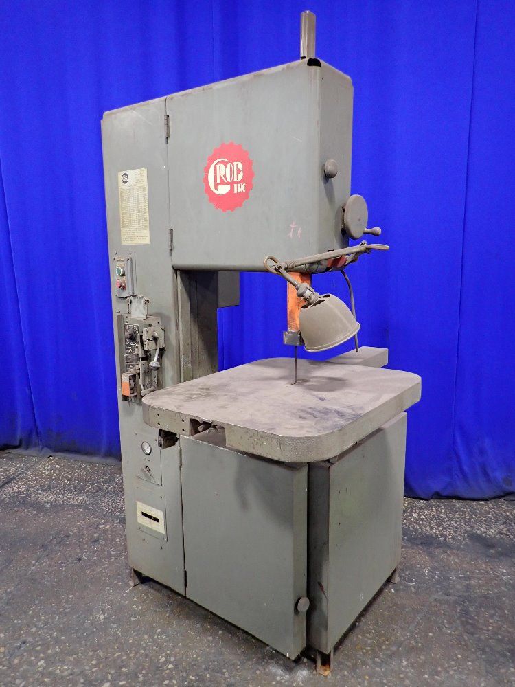 Grob 18" Vertical Band Saw - 4v-18