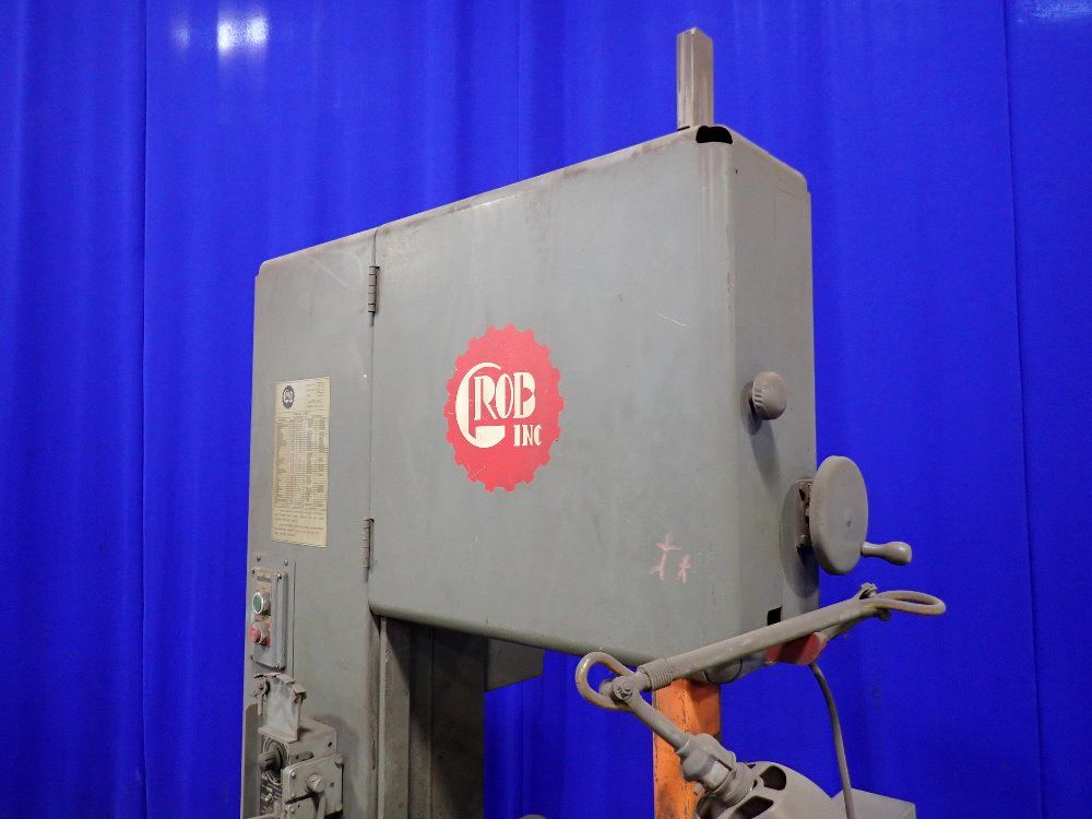 Grob 18" Vertical Band Saw - 4v-18