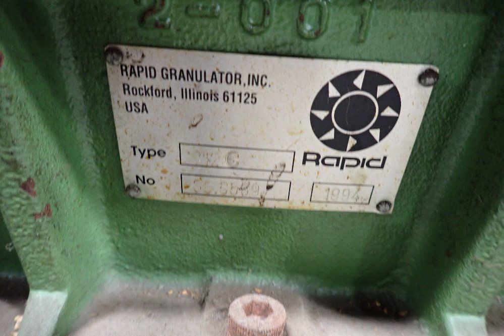 Rapid 5 Hp Granulator - 912 C