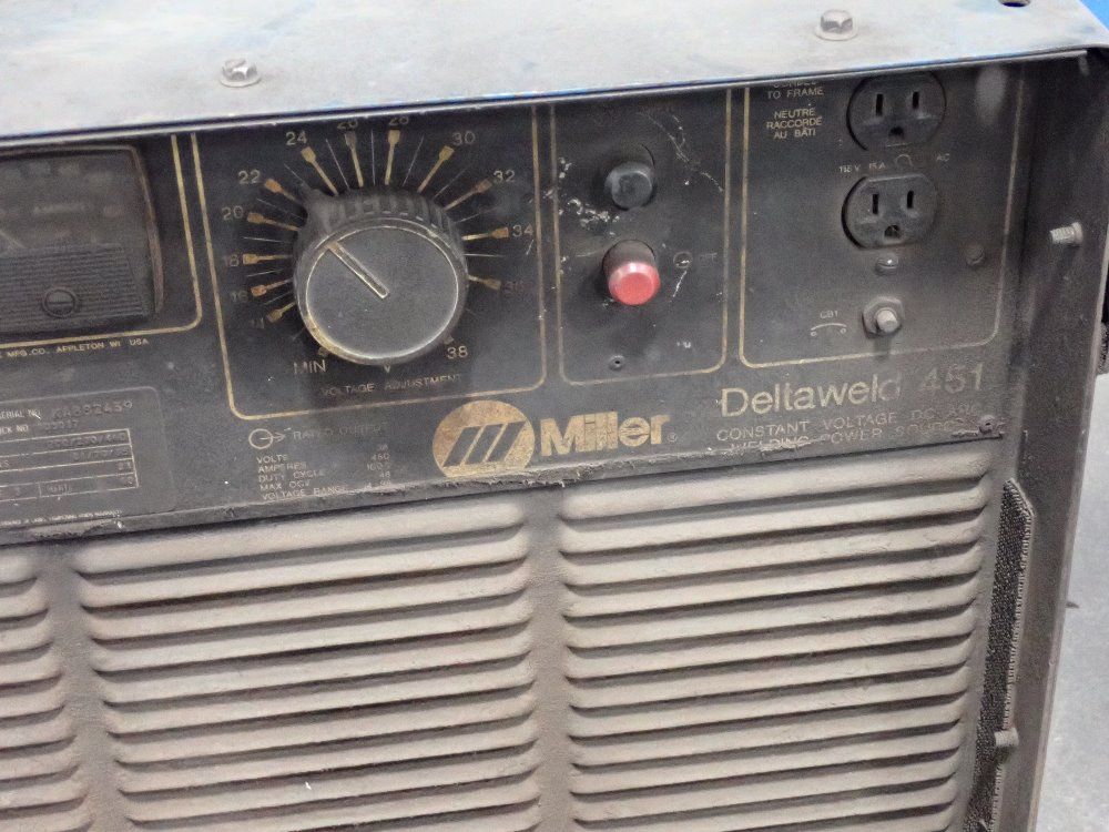 Miller Welding Power Source - Deltaweld 451