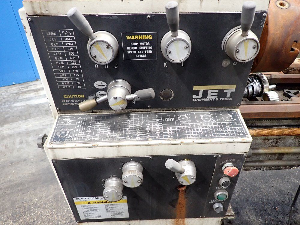 Jet 13" Swing, 40" Centers, 40-1800rpm Lathe - Gh-1340w-3