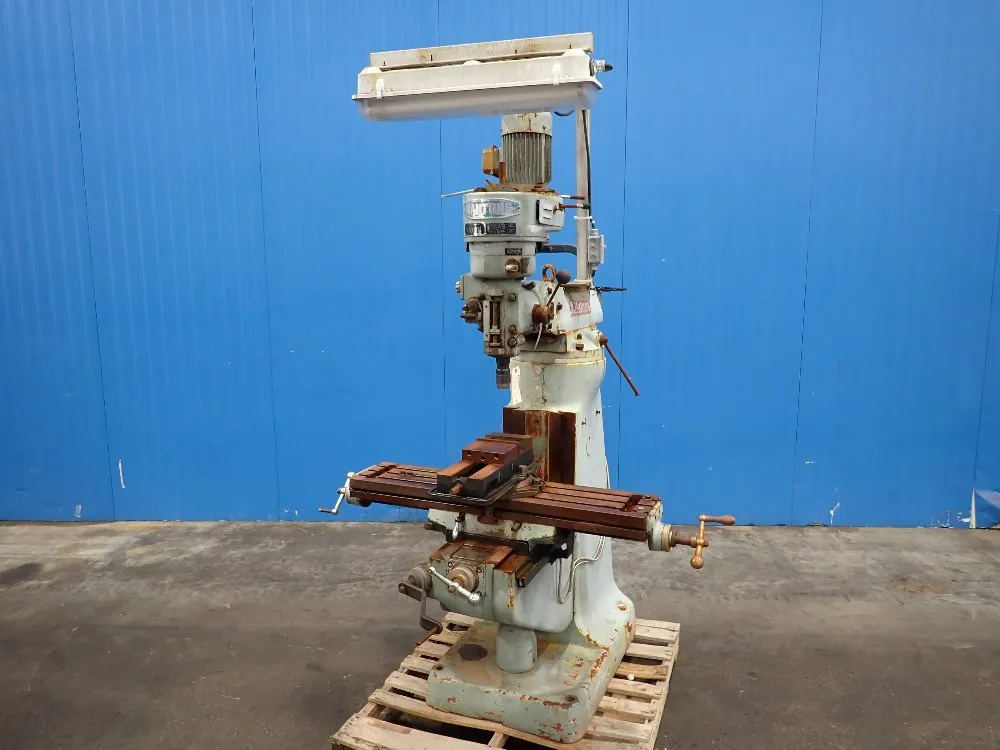 Nantong 42" X 9" Table, 78-5720rpm Vertical Milling Machine - X6323s