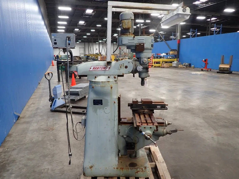Nantong 42" X 9" Table, 78-5720rpm Vertical Milling Machine - X6323s