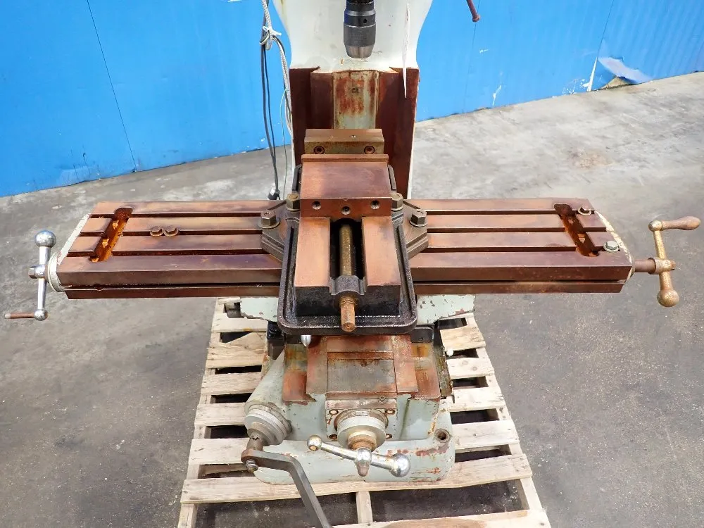 Nantong 42" X 9" Table, 78-5720rpm Vertical Milling Machine - X6323s