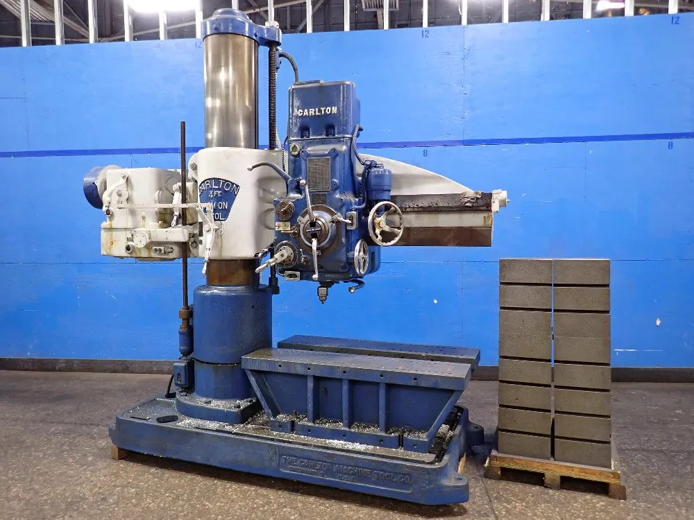 Carlton 15" X 4" Radial Arm Drill