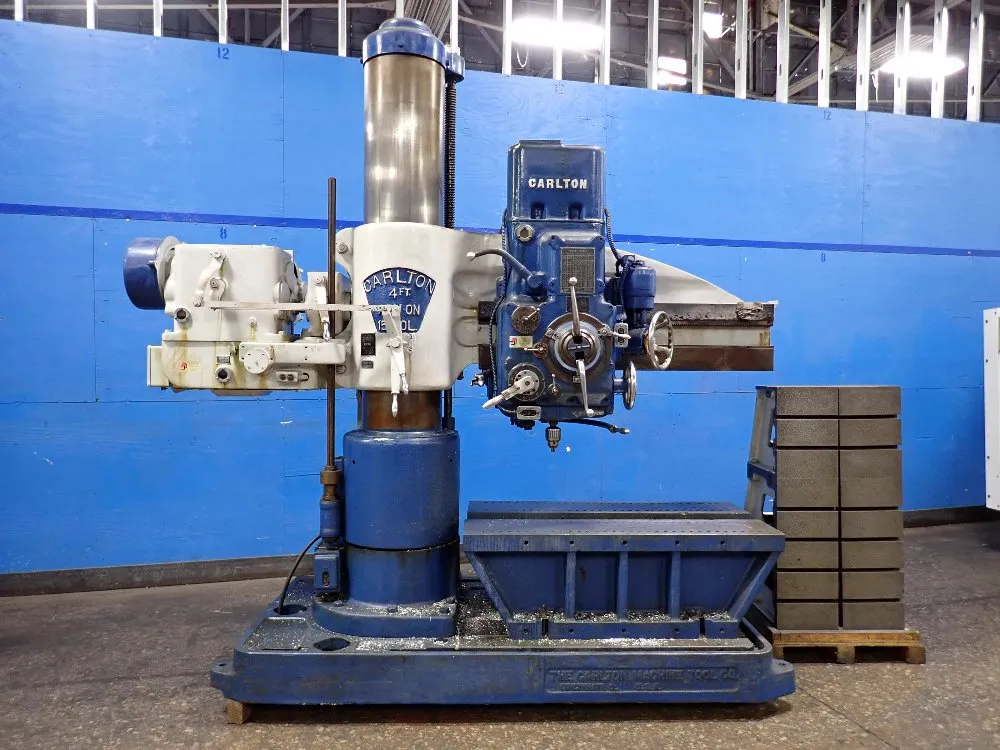 Carlton 15" X 4" Radial Arm Drill