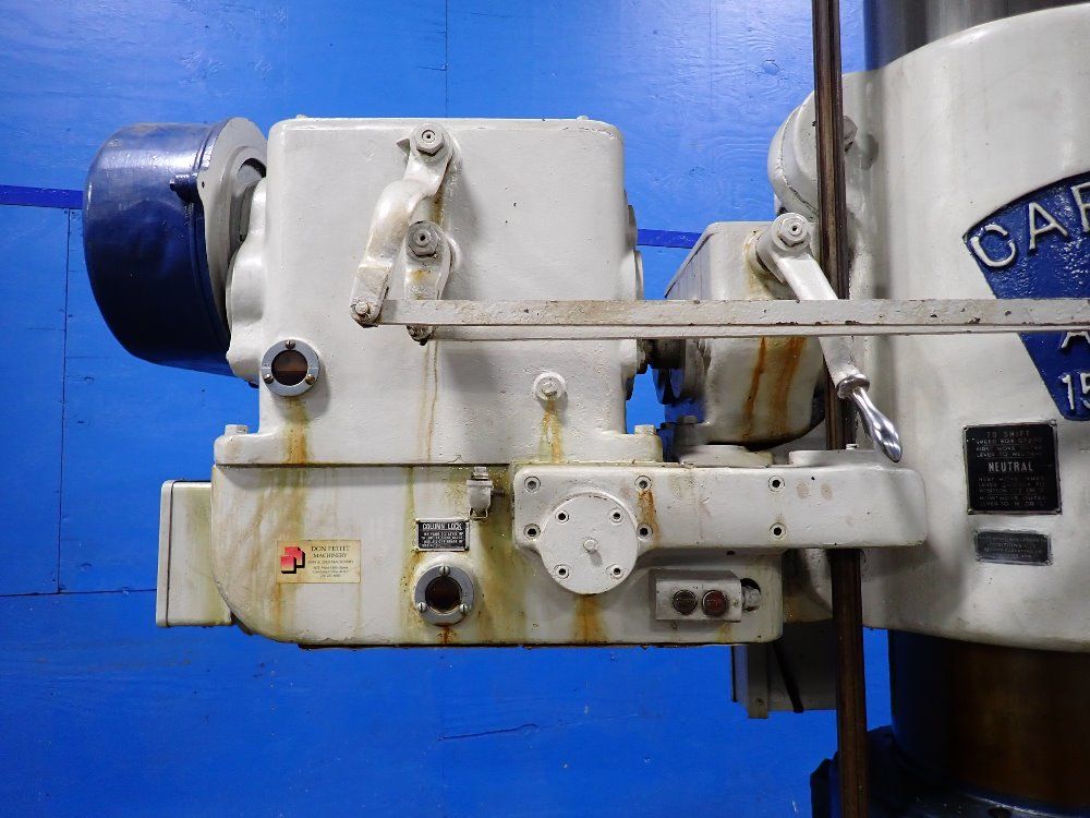 Carlton 15" X 4" Radial Arm Drill