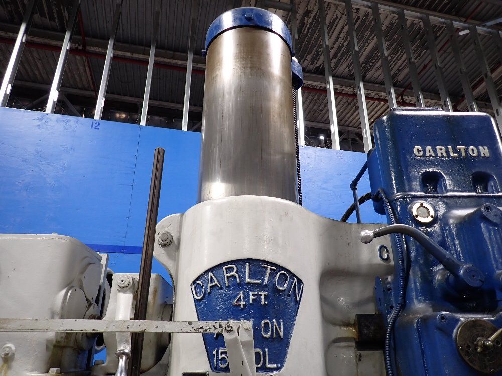 Carlton 15" X 4" Radial Arm Drill