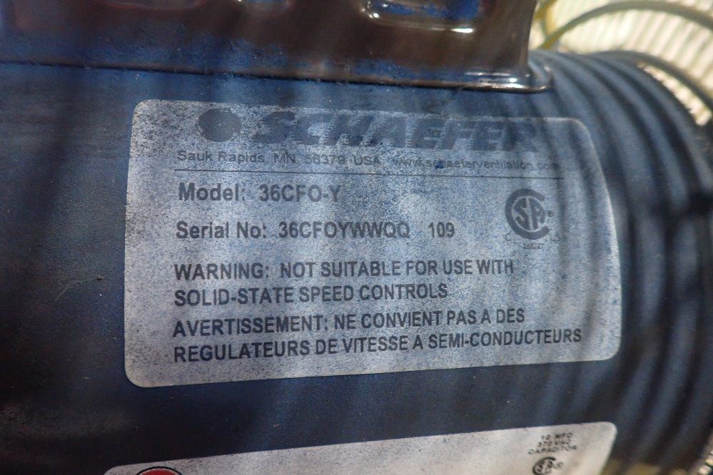 Schaefer 40" Dia Fan - 36cf0-y