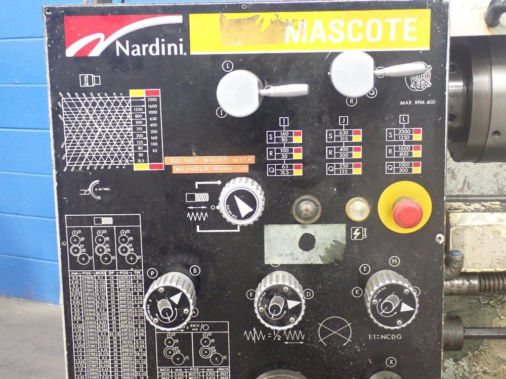 Nardini 16"x56"/8 Kw Lathe - Ms1440