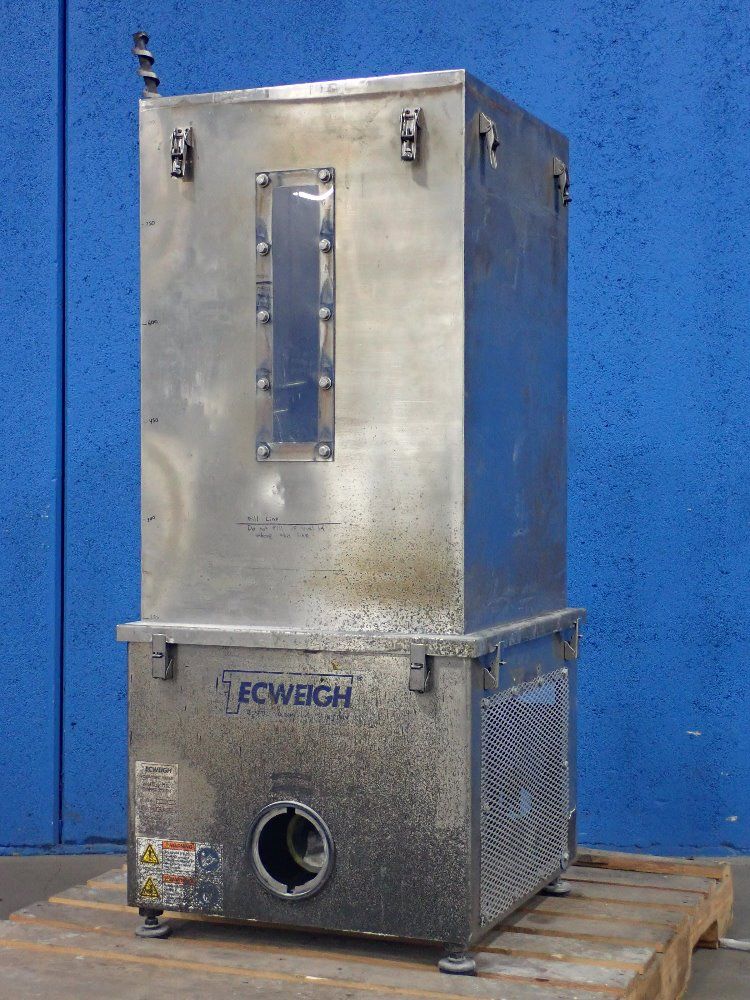 Tecweigh 21"x21" Volumetric Feeder W/flex-feed Hopper System - Cr12
