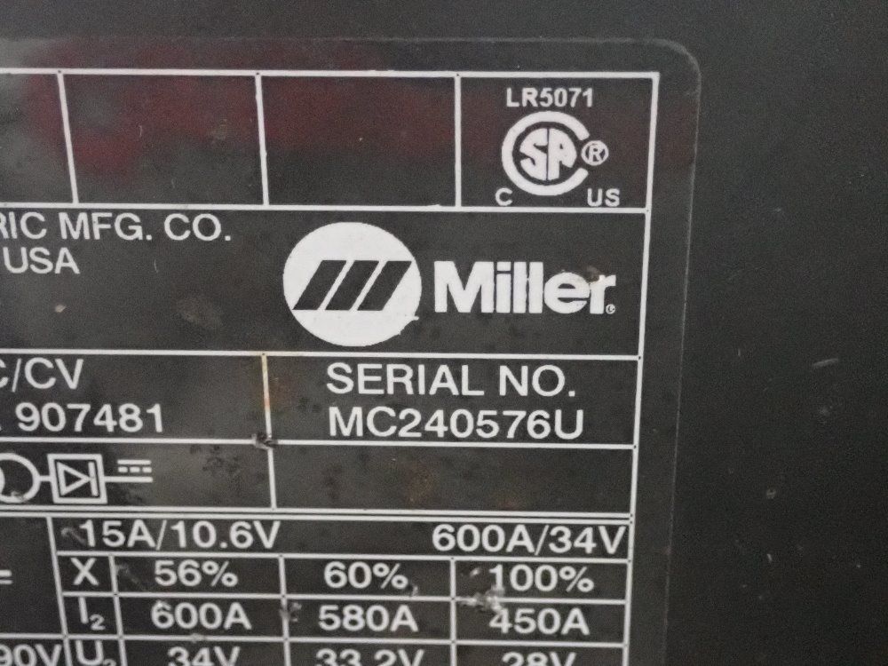 Miller Welder - Xmt 450 Cc/cv
