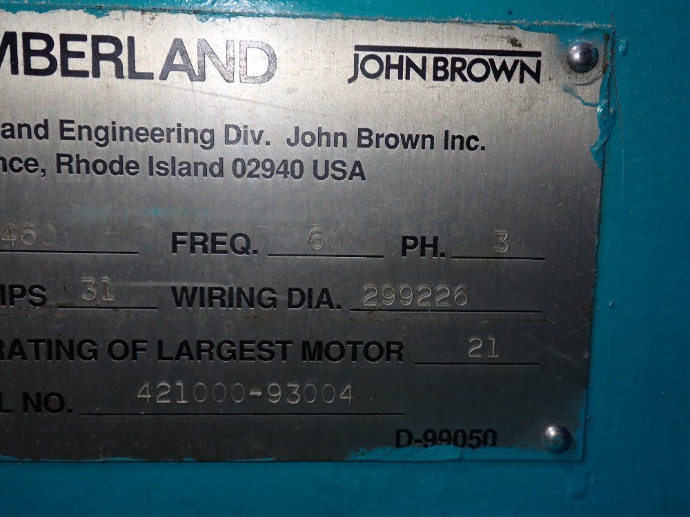 Cumberland Granulator