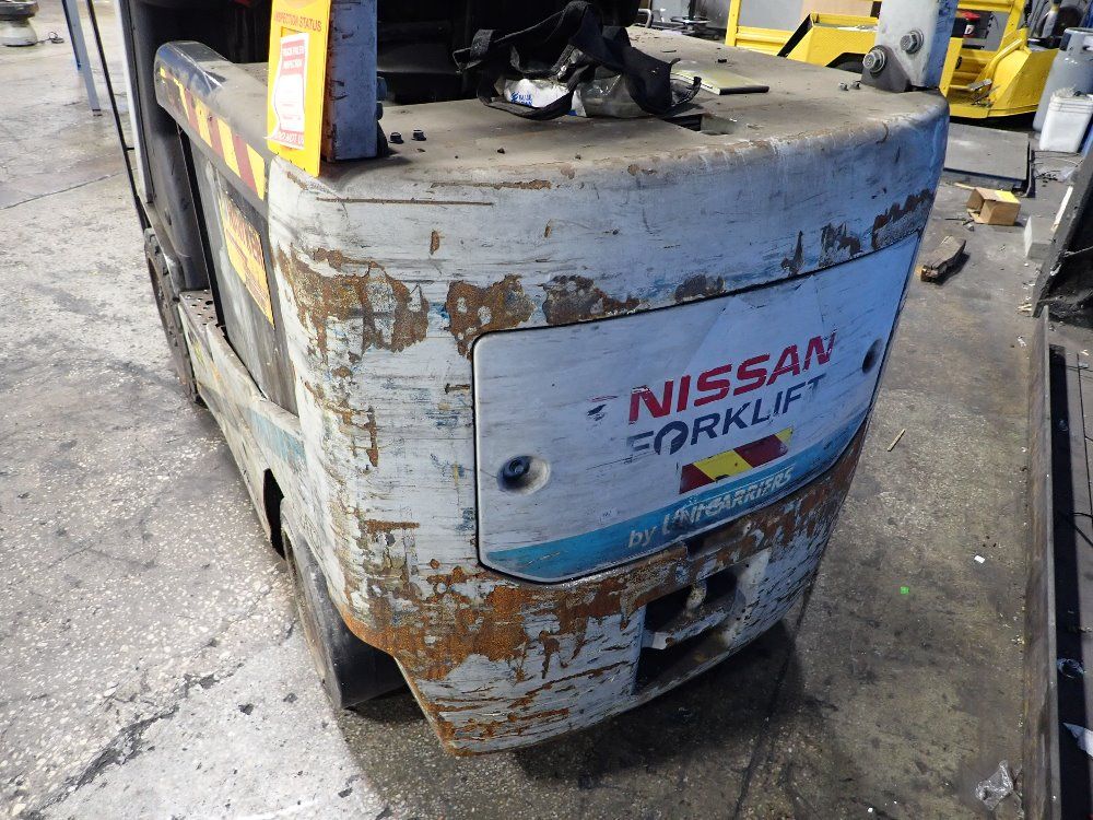 Nissan/unicarriers 3450 Lbs Electric Forklift - Mct 1b2l25s