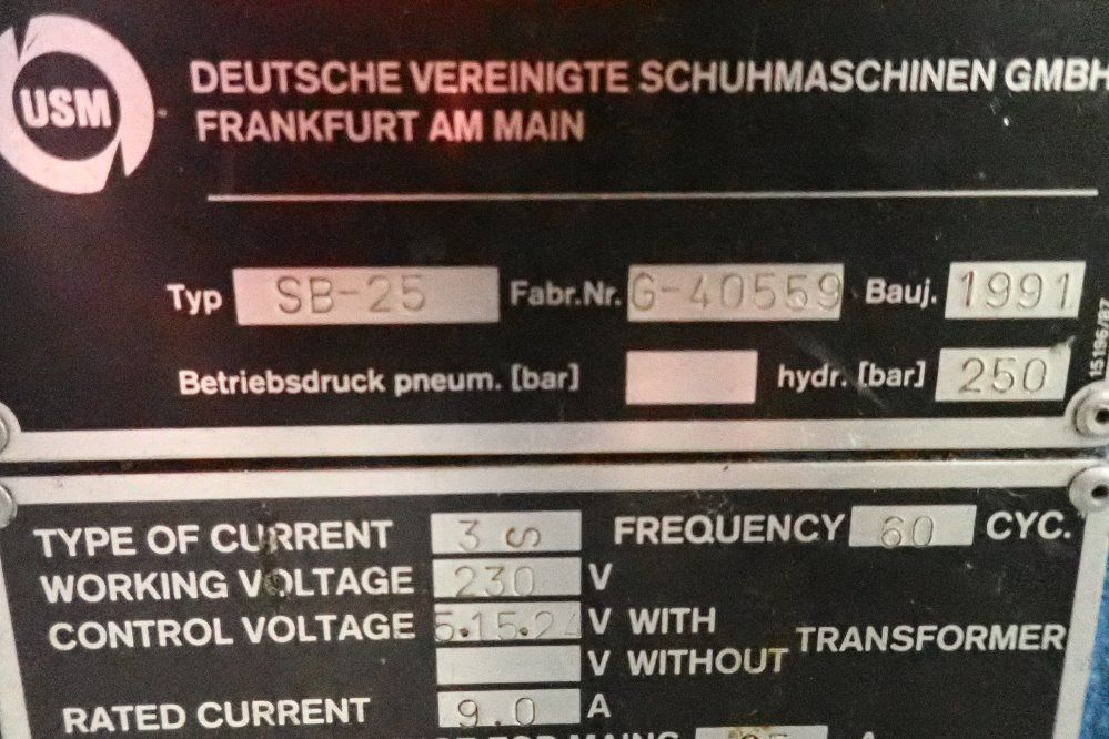 Samco 20" X 40" Clicker Press - Sb25