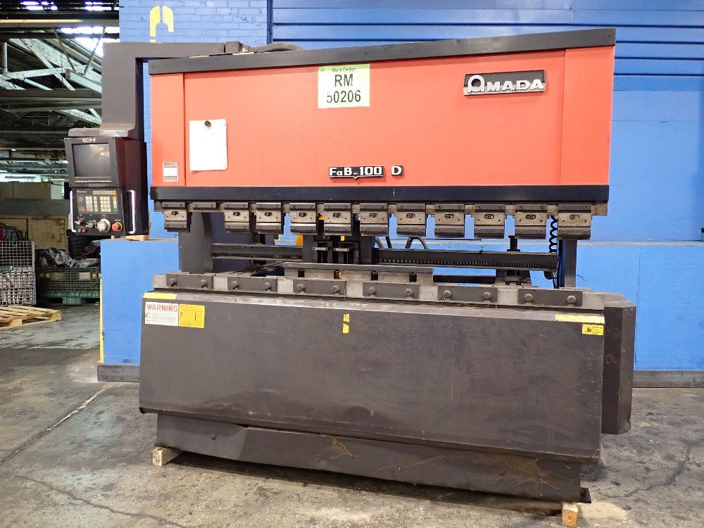 Amada 98" X 100 Tons Cnc Press Brake - Fbd-1025f