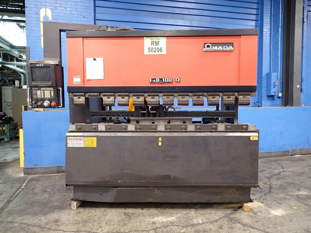 Amada 98" X 100 Tons Cnc Press Brake - Fbd-1025f