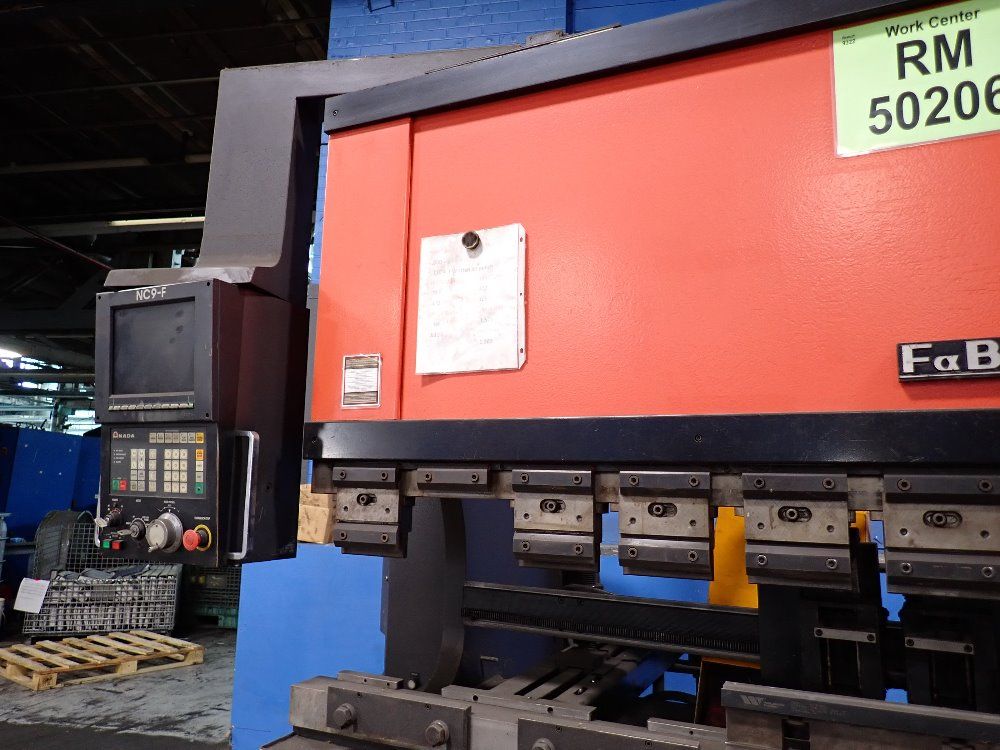 Amada 98" X 100 Tons Cnc Press Brake - Fbd-1025f