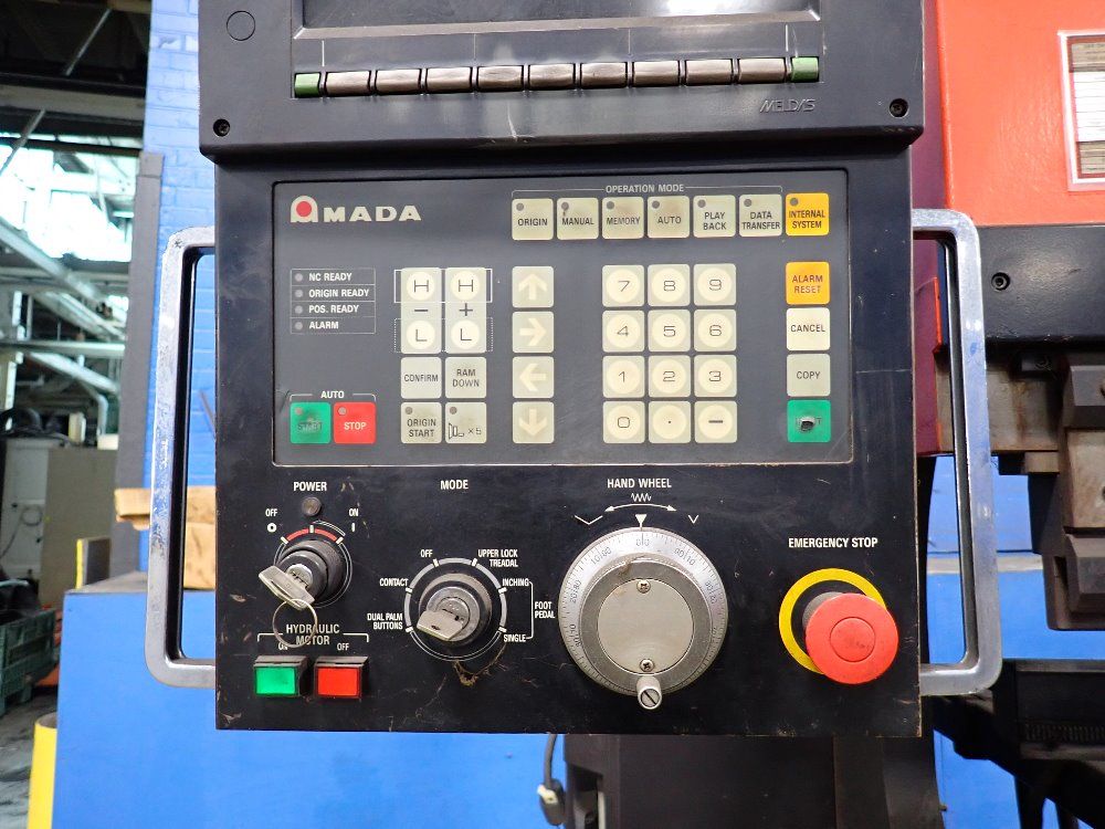 Amada 98" X 100 Tons Cnc Press Brake - Fbd-1025f