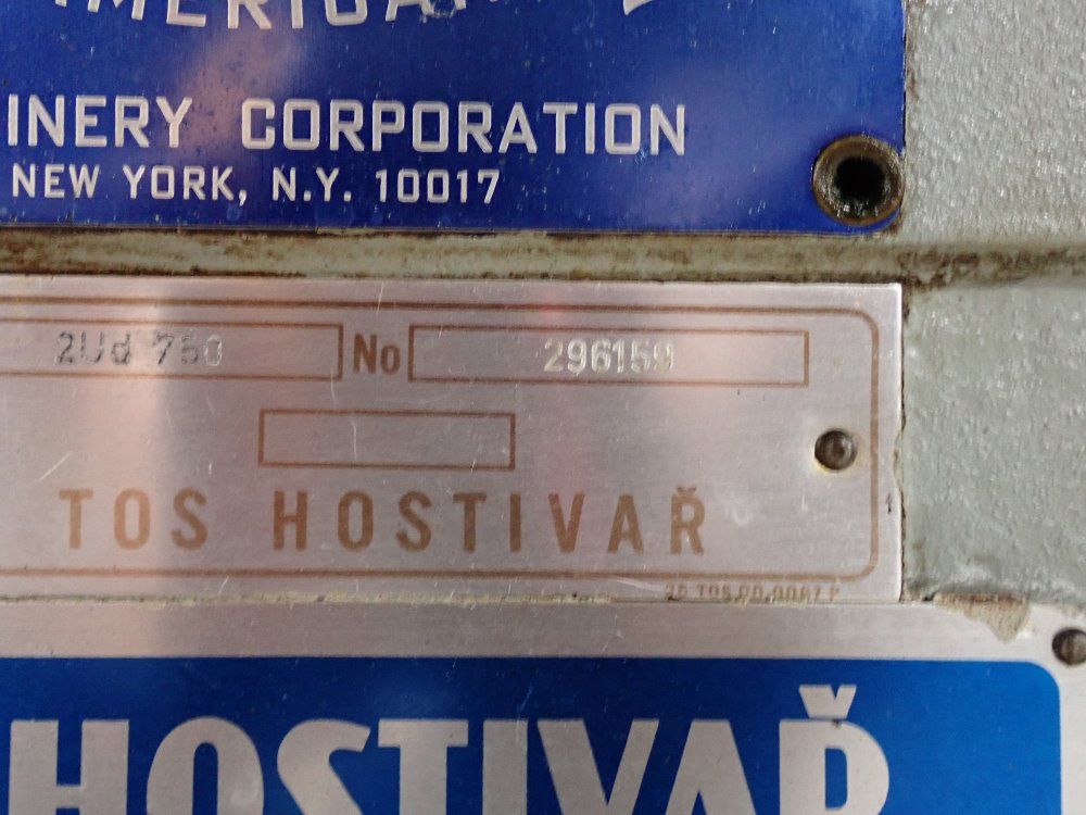 Tos Hostivar Approx 30" Cylindrical Grinder - 2ud 750