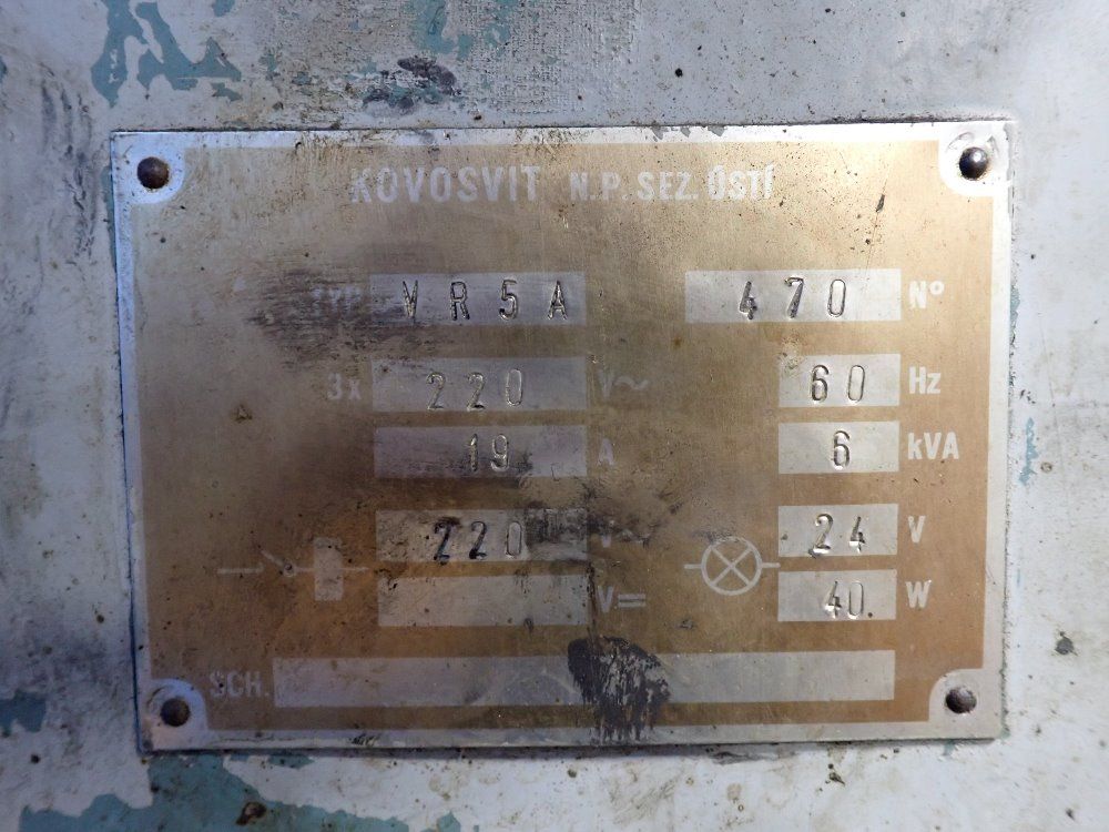 Mas Approx. 18" X 65" Radial Arm Drill - Yr5a