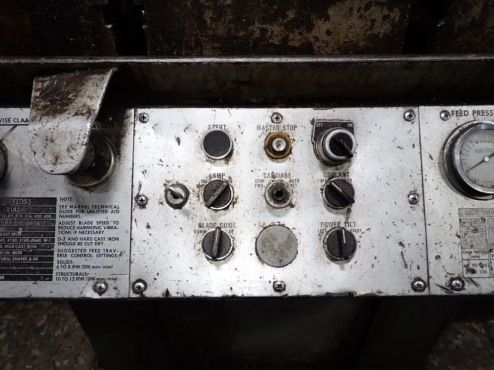 Marvel 19" Vertical Band Saw - Series 81