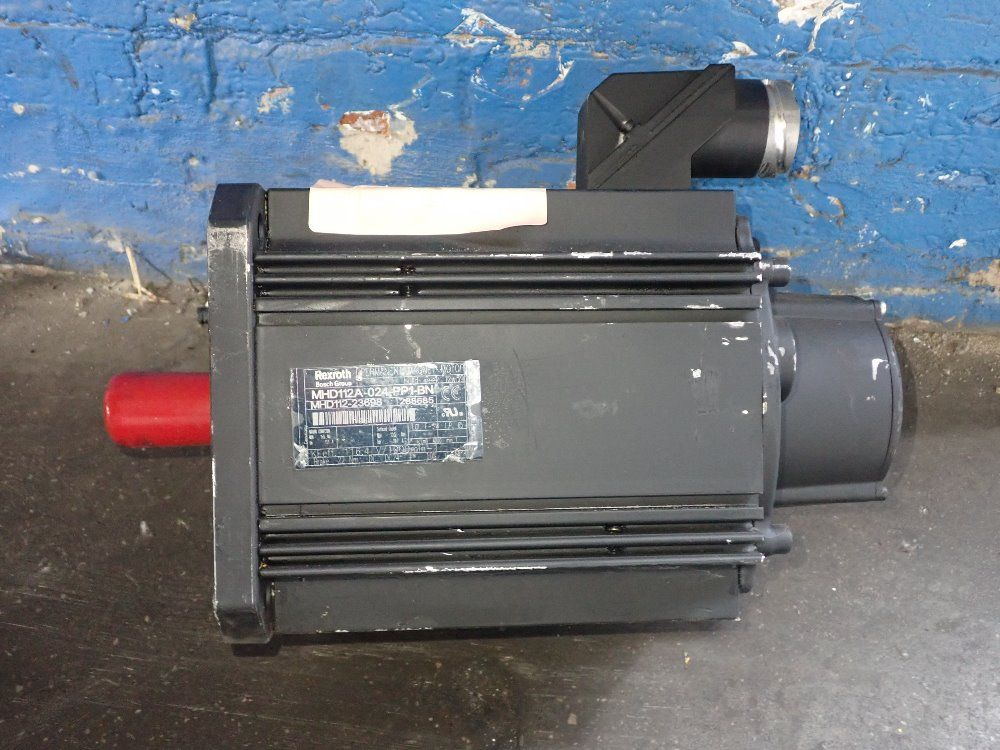 Rexroth Servo Motor - Mhd112a-024-pp1-bn