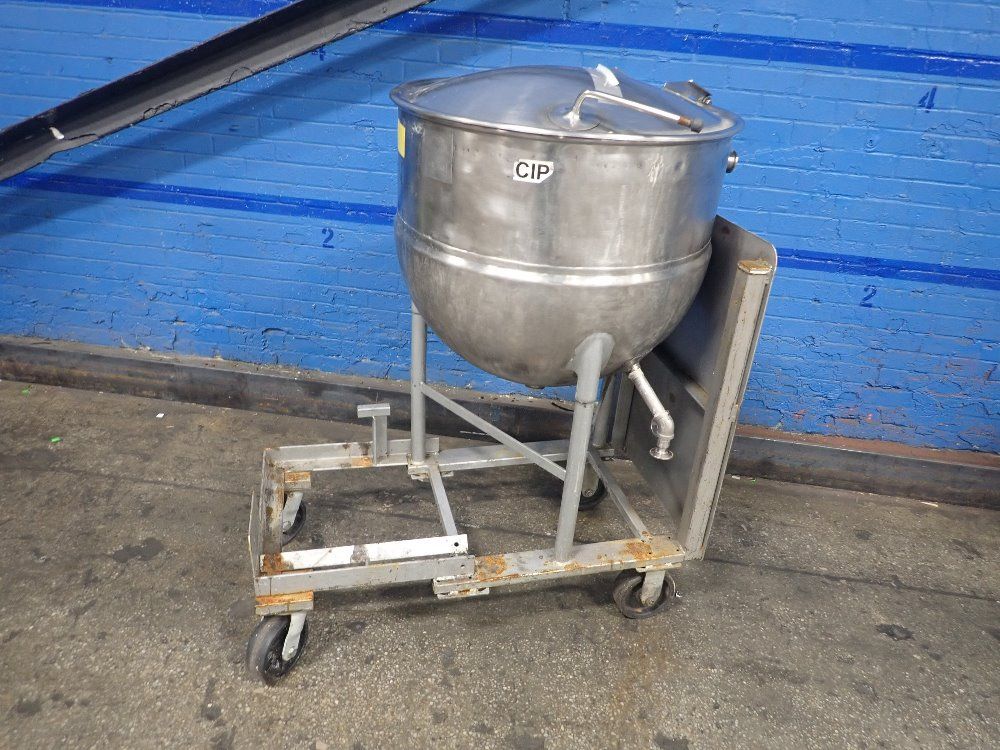 Groen Mfg. Co. 20 Gallons Portable S/s Tank - F40