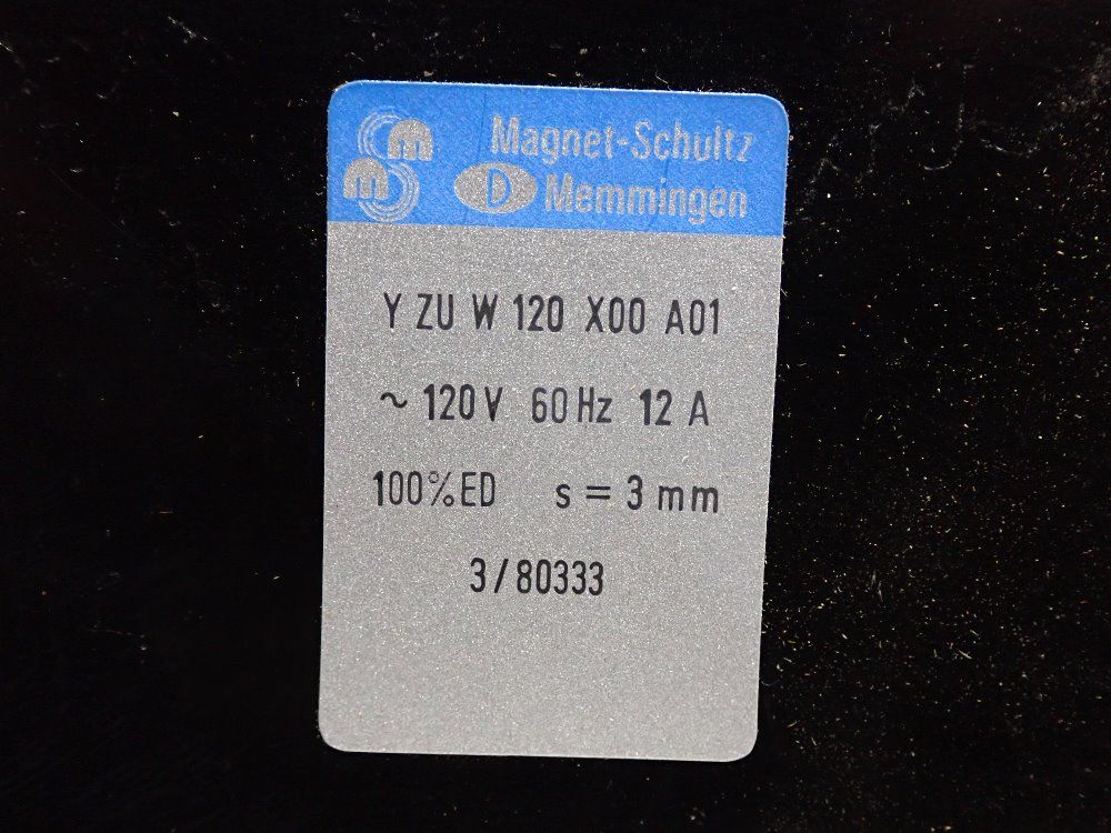 Magnet-schultz S = 3mm, 100% Ed Vibratory Coil - Y Zu W 120 Xdd A01