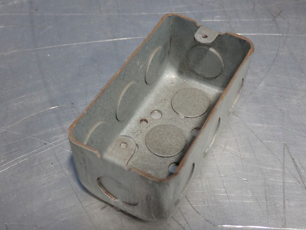 N/a 1/2" Conduit Galvanized Duplex Boxes
