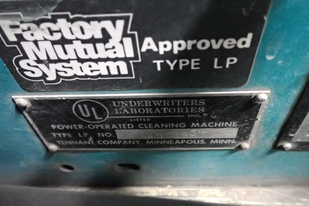 Tennant Propane Floor Sweeper - 265