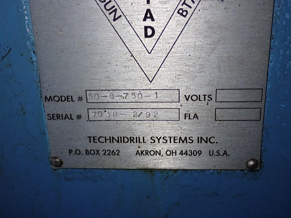 Technidrill 1992 Technidrill  Gd07521aplc928x28 Gun Drill 