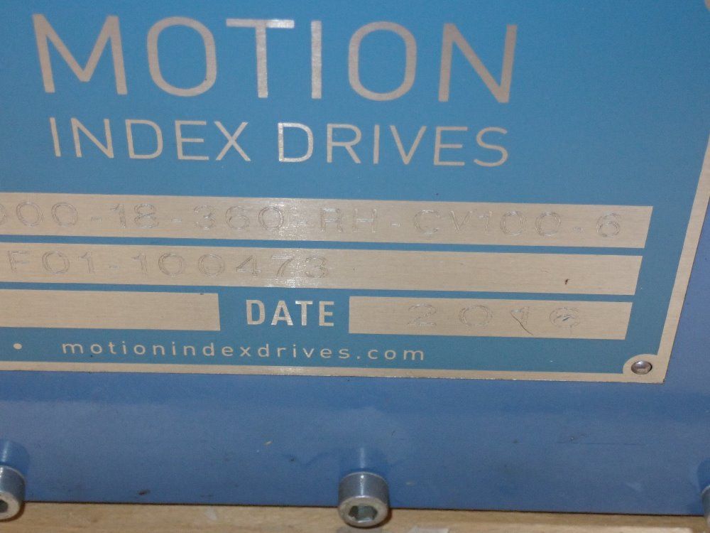Motion Index Drive Rotary Index Table