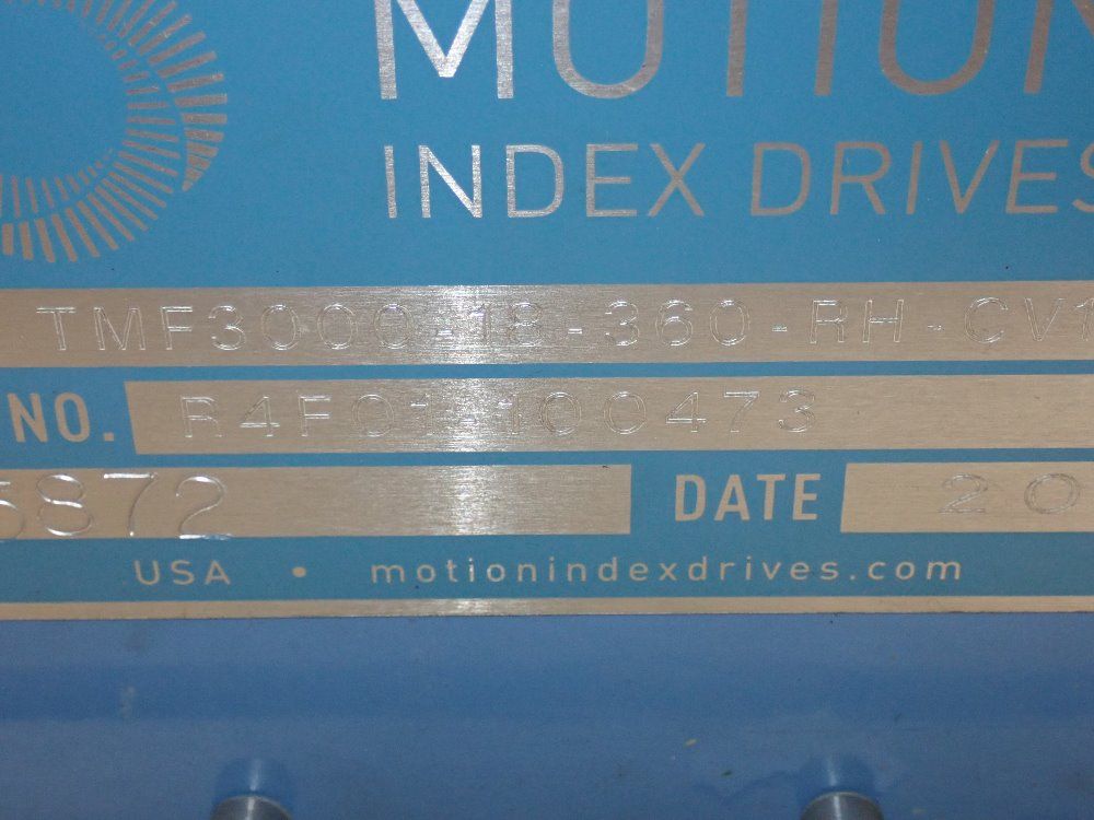 Motion Index Drive Rotary Index Table