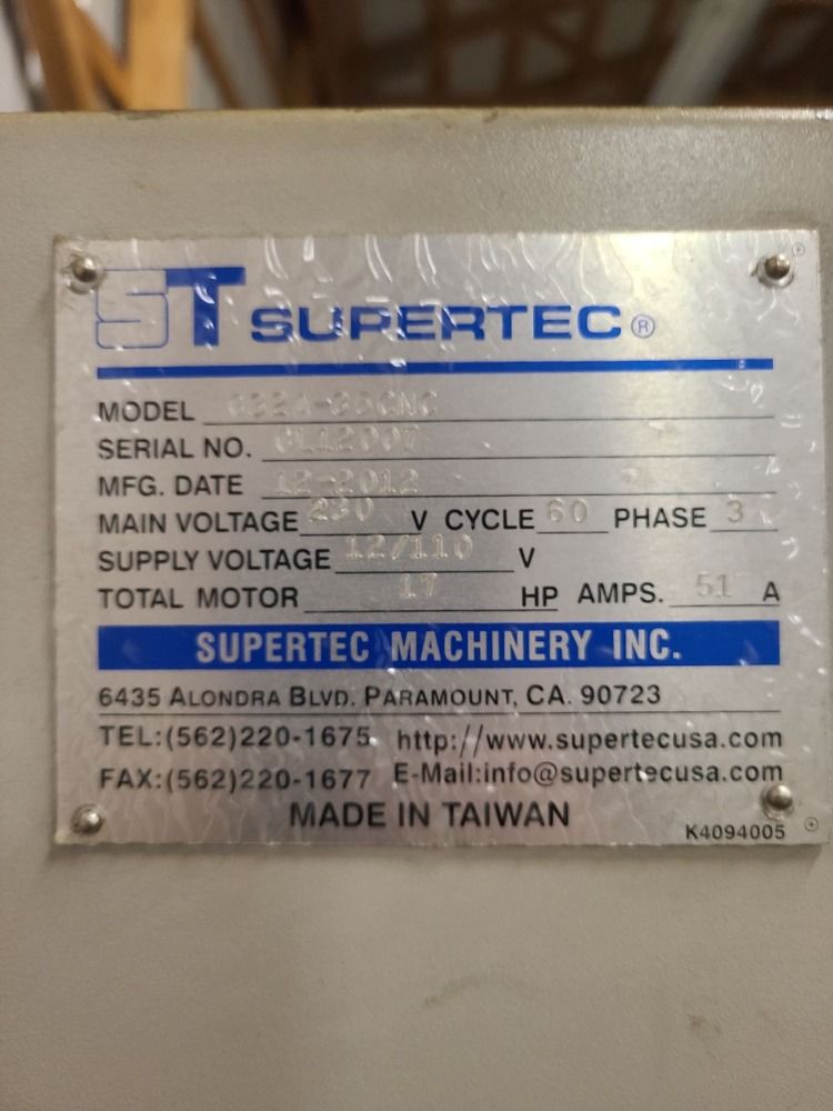 Supertec 2012 Supertec G32a-35 Cnc Cylindrical Angle Grinder - G32a-35cnc