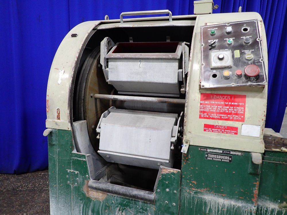 Timesaver Hz-120 Finishing Tumbler - Hz-120