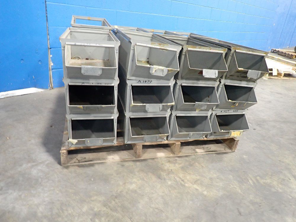 Used Metal Bins HGR Industrial Surplus