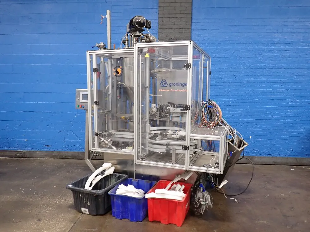 Pharma Cos Machinery Pharma Cos Machinery Groninger Filler Capper