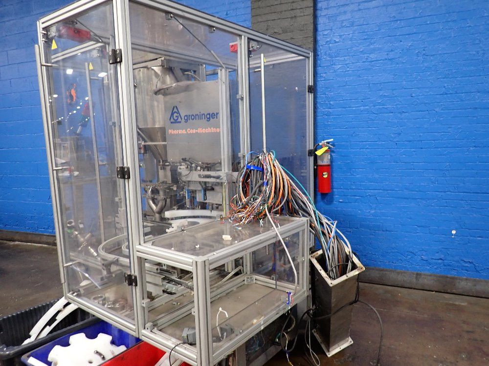 Pharma Cos Machinery Pharma Cos Machinery Groninger Filler Capper