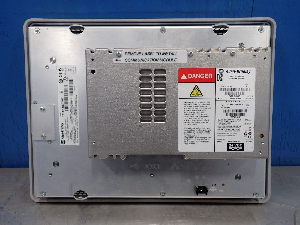 Allenbradley Panelview Plus 1000 Color Touch Display Module