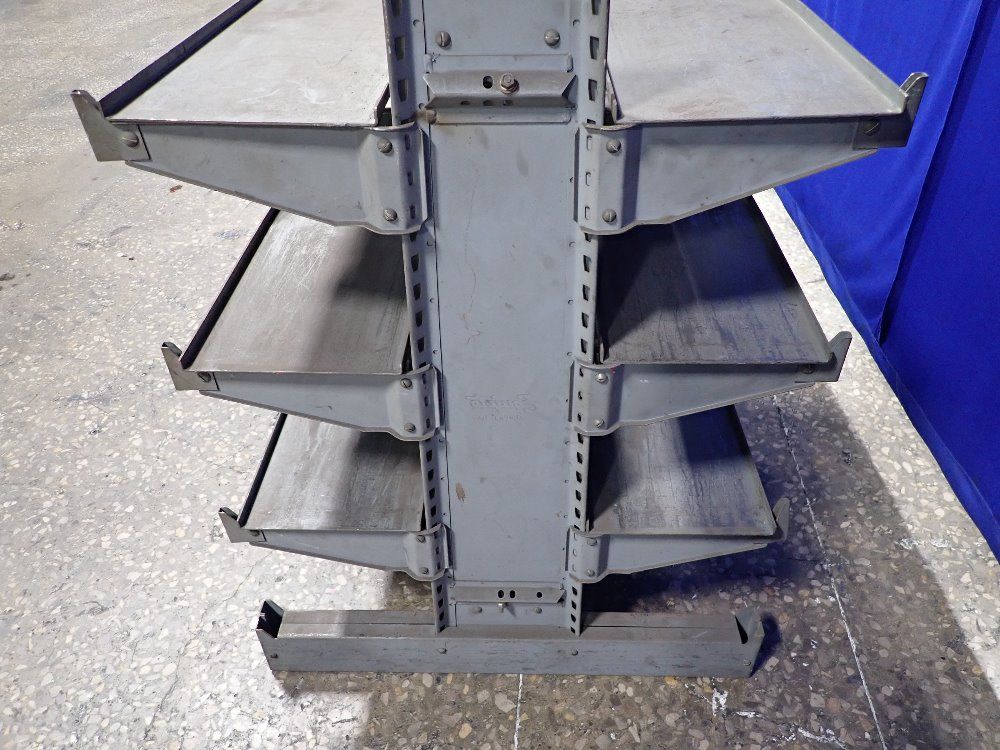 Used Equipto Double Sided Cantilever Rack | HGR Industrial Surplus