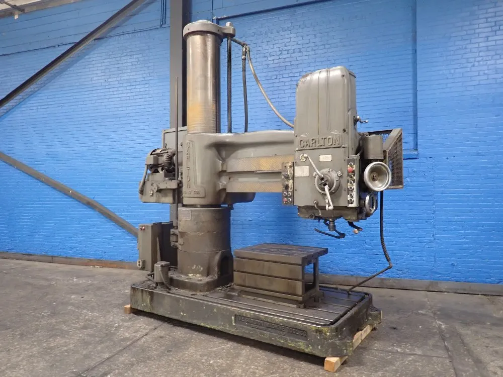 CARLTON RADIAL ARM DRILL
