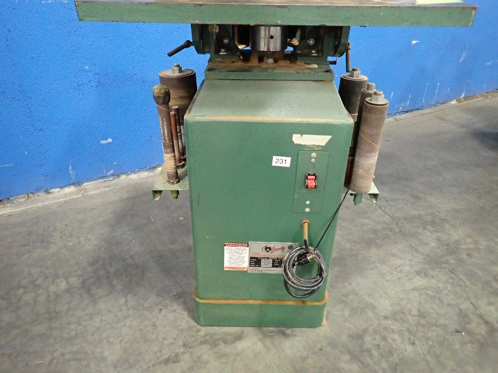 Used Grizzly Vertical Spindle Sander HGR Industrial Surplus
