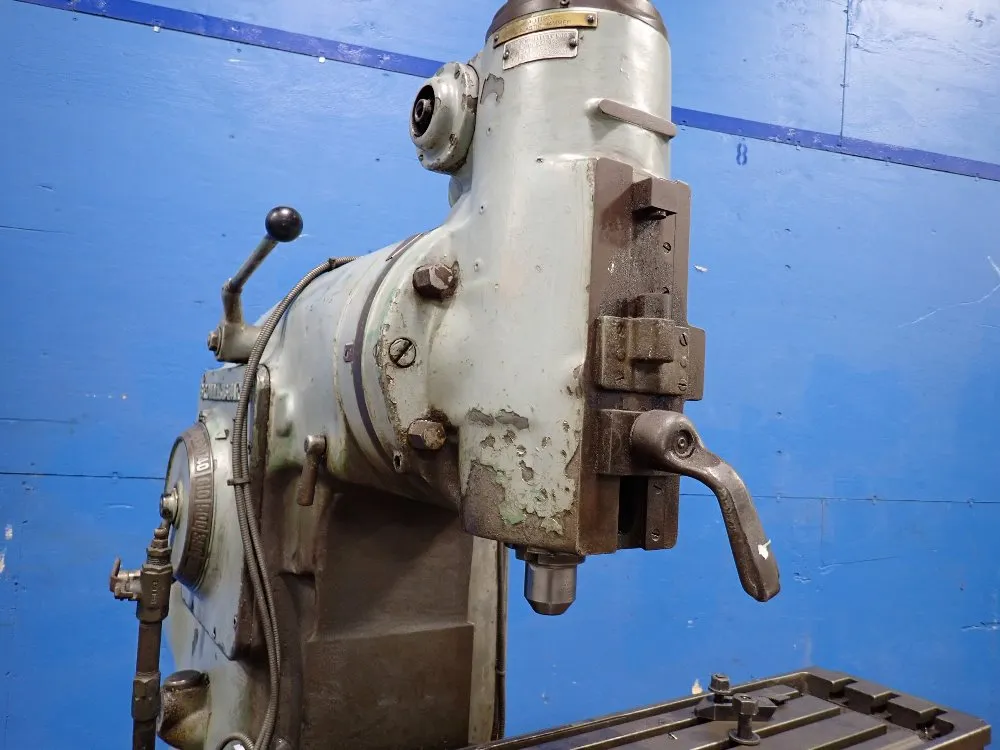 Brown & Sharpe 10" X 50" Vertical Mill