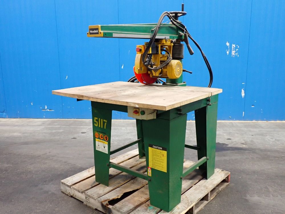 Woodtek 43 3/8" X 32" Radial Saw - A110573