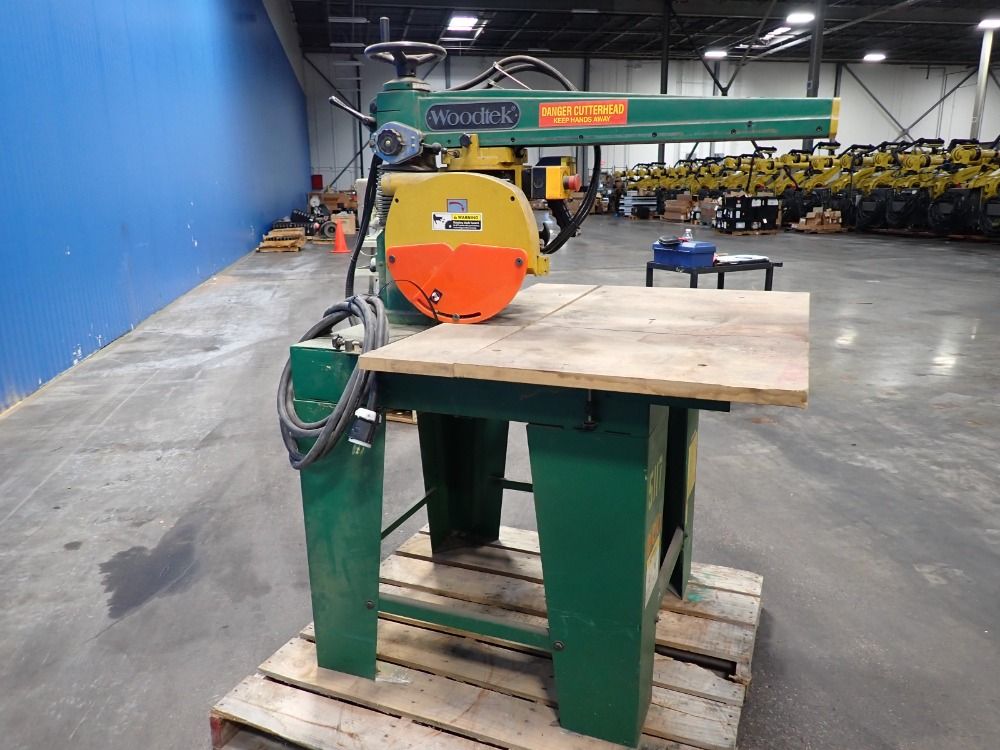 Used Woodtek Radial Saw | HGR Industrial Surplus