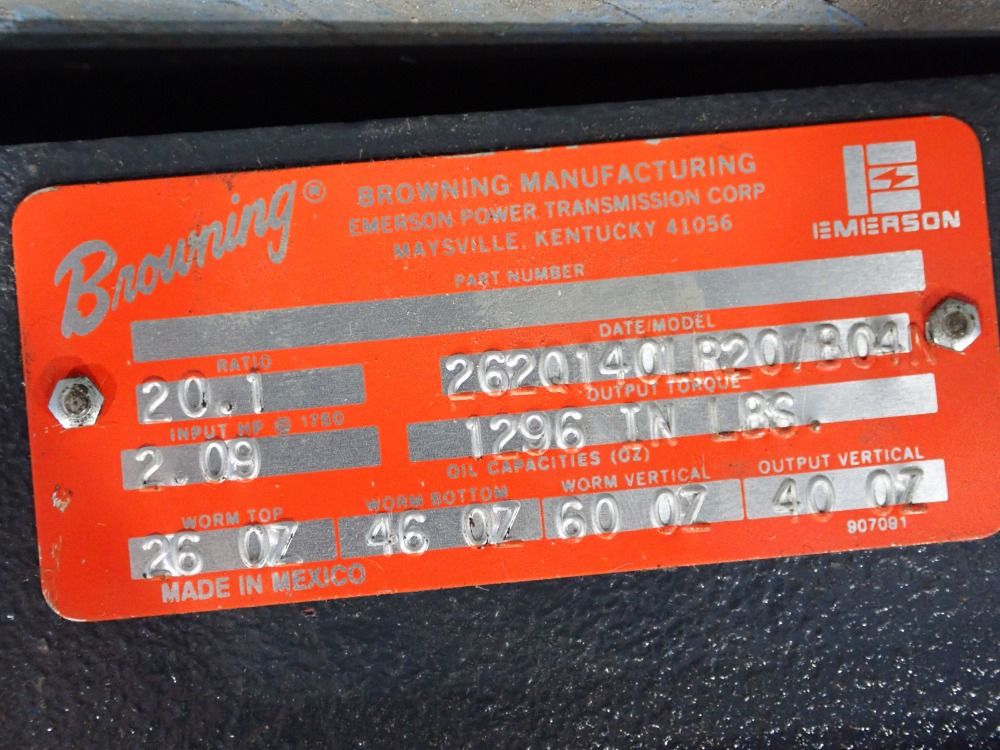 Browning 2 Hp Speed Reducer - R20/b04n