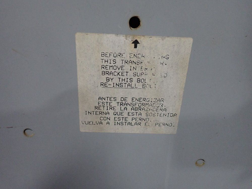 Acme Transformer 330 Kva Acme 330 Kva Drive Isolation Transformer - Dthb-0330-4s