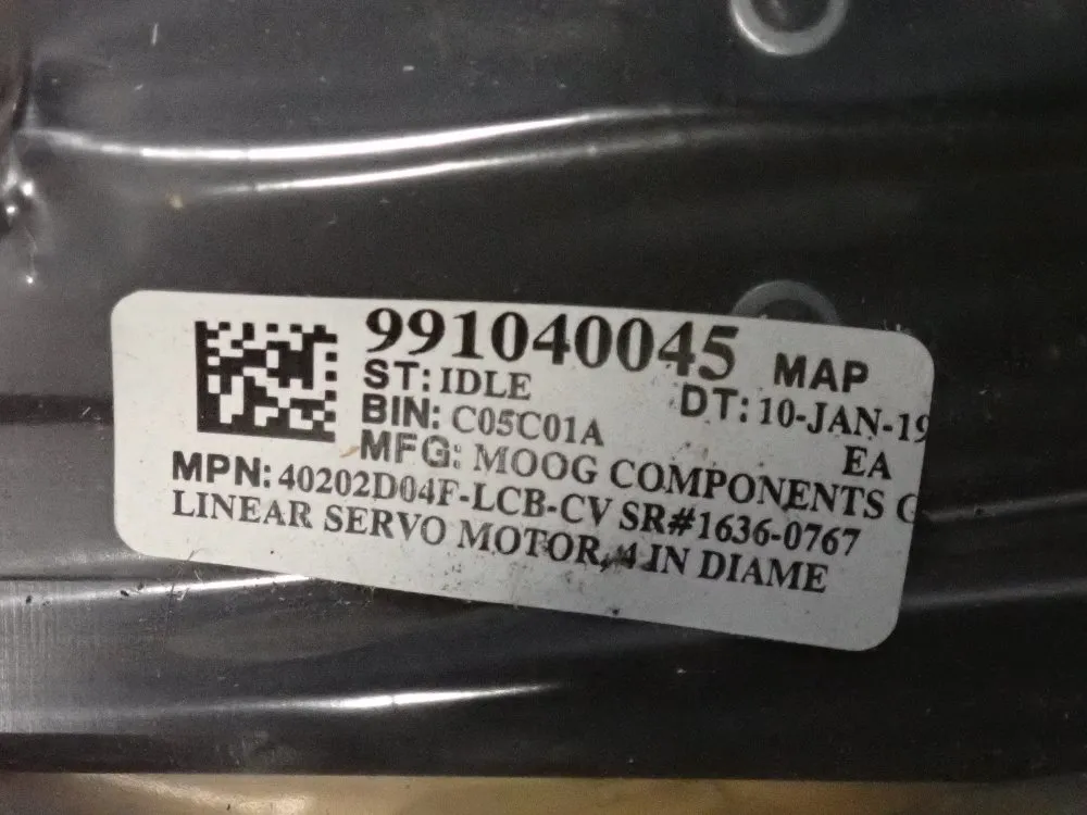Moog Brushless Linear Servo Motor
