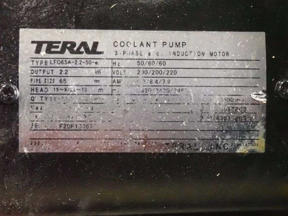 Teral Coolant Pump